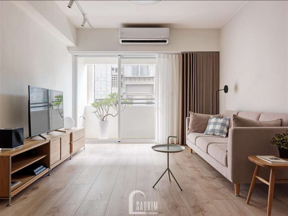 Thiết Kế Căn Hộ 103m2 Ba Phòng Ngủ Phong Cách Muji